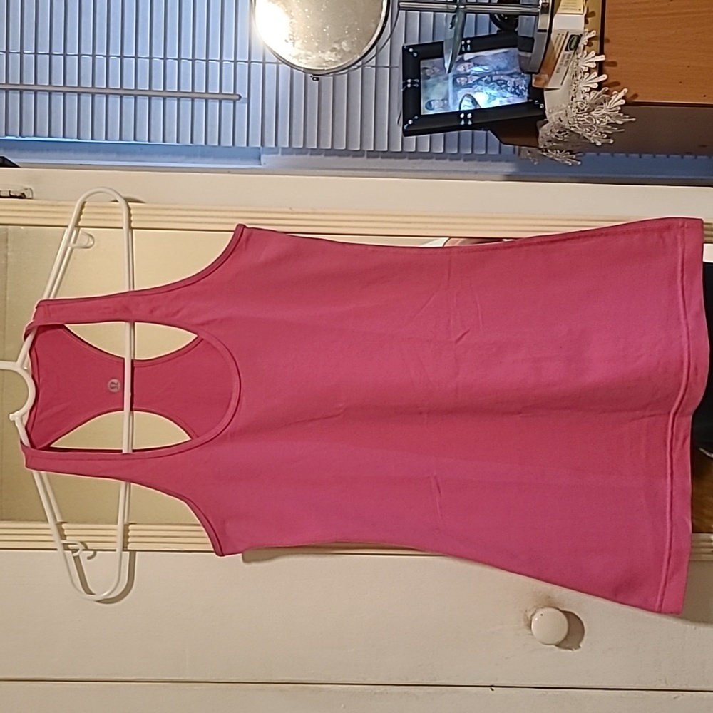 Lululemon Racerback Top, Size 4, Color Pink